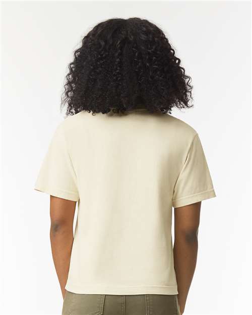 Ivory Women's Heavyweight Boxy T-Shirt - 3023CL