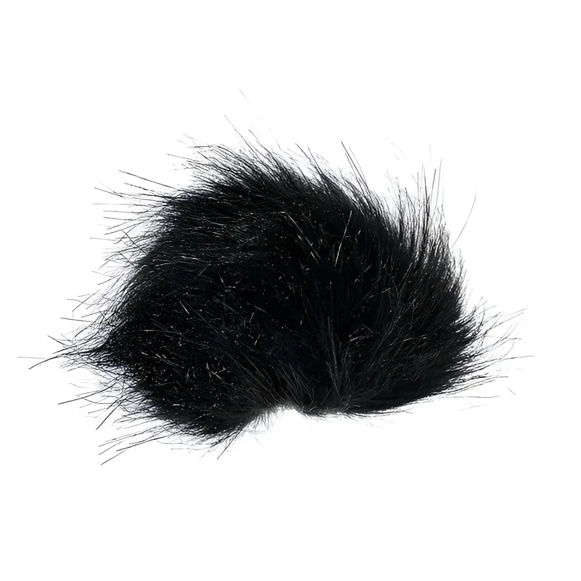 J. America 5010ja Swapable Beanie Pom - Black - one Size Fits Most