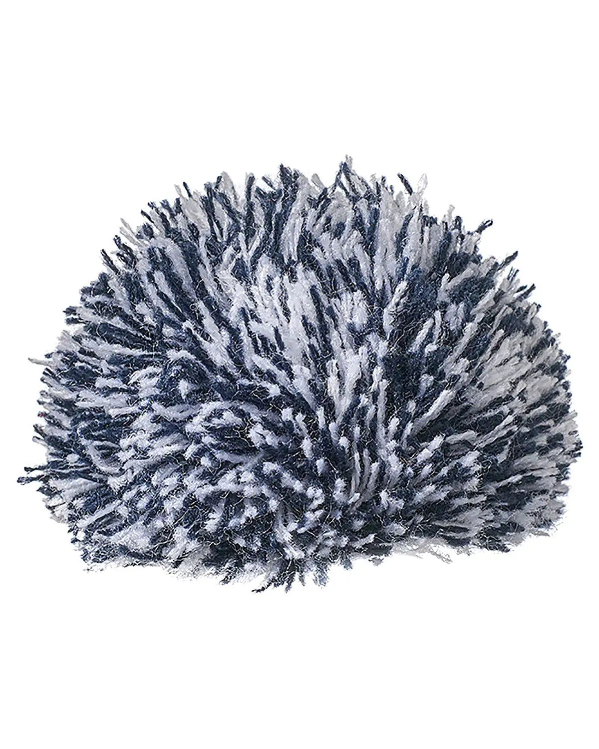 J. America 5010ja Swapable Beanie Pom - Navy White - one Size Fits Most