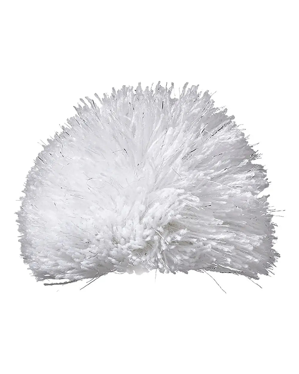 J. America 5010ja Swapable Beanie Pom - White Silver - one Size Fits Most