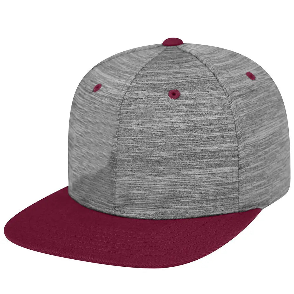 J. America 5509j Backstop Cap - 5509 - Burgundy - one Size Fits Most