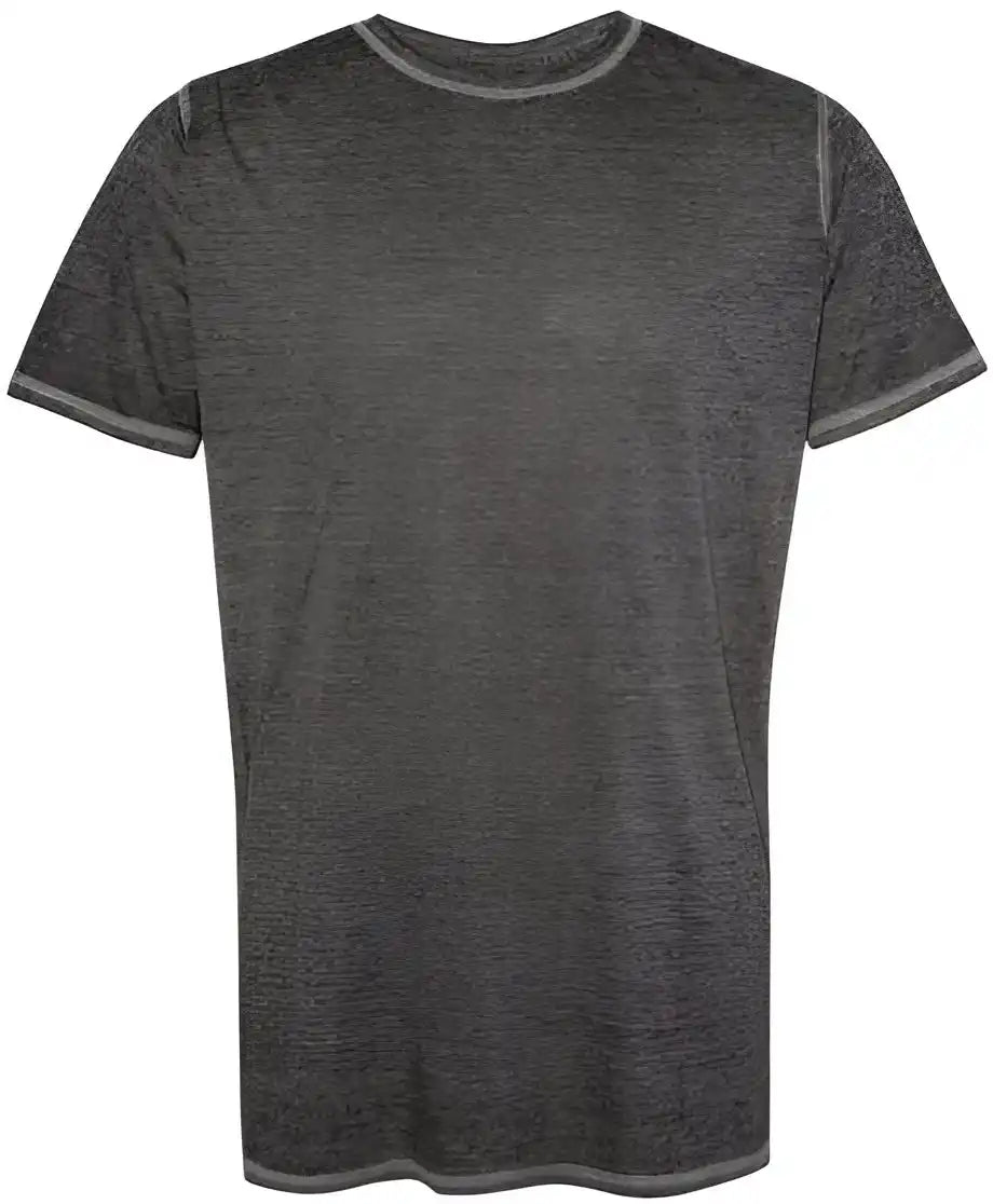 J. America 8115 Zen Jersey Short Sleeve t Shirt Twisted Black