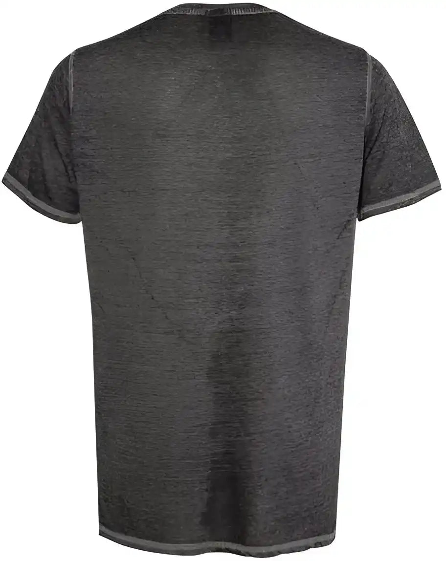 J. America 8115 Zen Jersey Short Sleeve t Shirt Twisted Black
