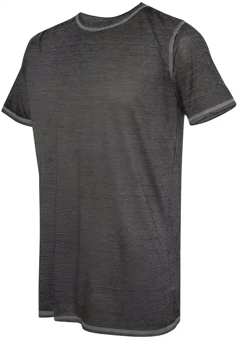 J. America 8115 Zen Jersey Short Sleeve t Shirt Twisted Black
