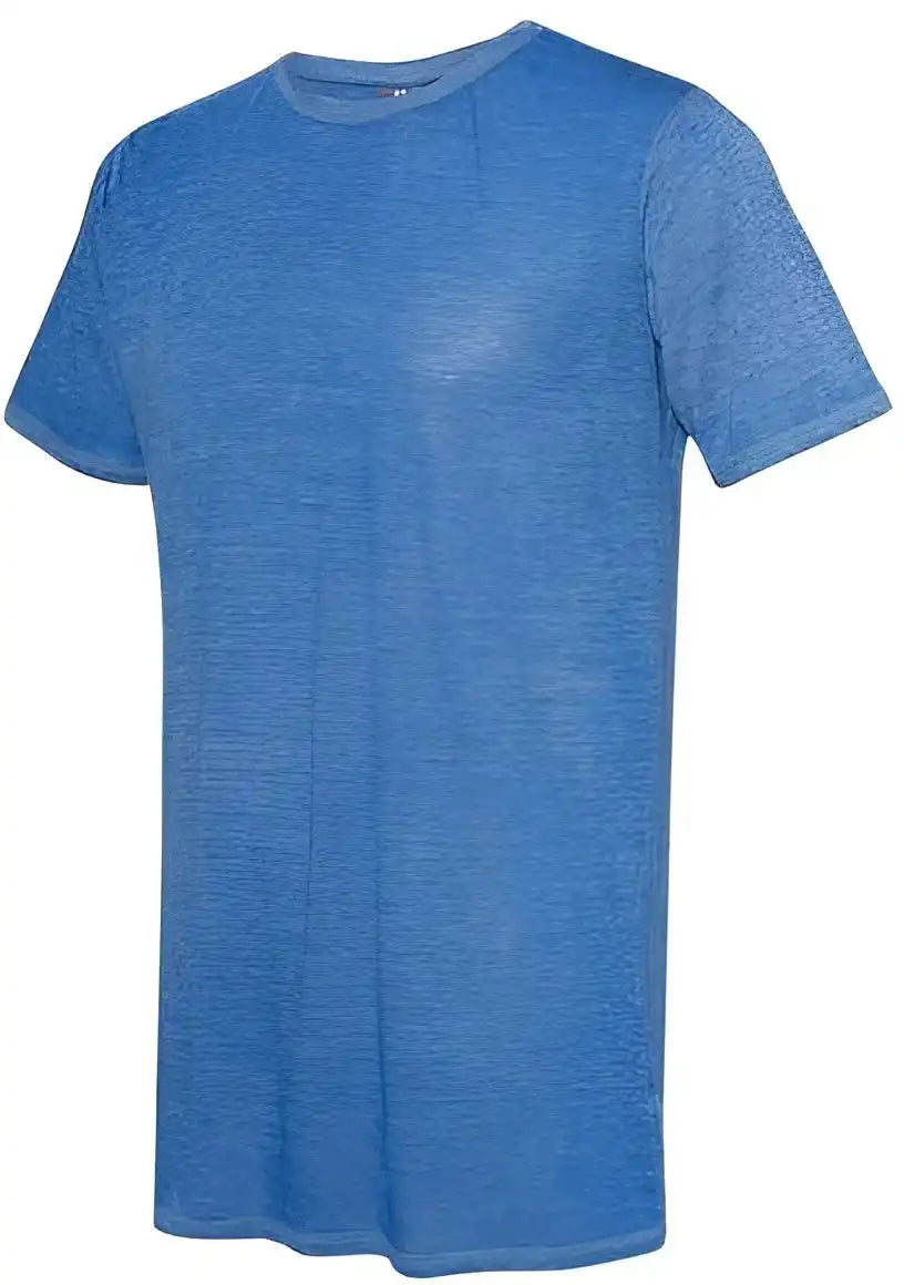 J. America 8115 Zen Jersey Short Sleeve t Shirt Twisted Royal