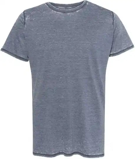 J. America 8115 Zen Jersey Short Sleeve t Shirt Vintage Navy