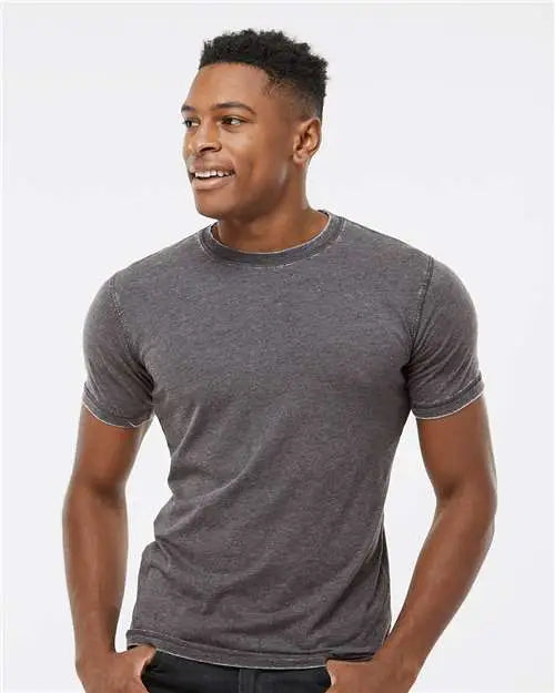 J. America 8115j Zen Jersey T-shirt - 8115 - Dark Smoke