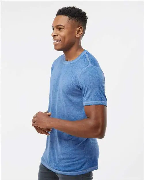 J. America 8115j Zen Jersey T-shirt - 8115 - Twisted Royal