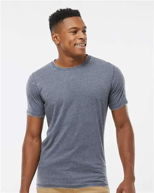 J. America 8115j Zen Jersey T-shirt - 8115 - Vintage Navy
