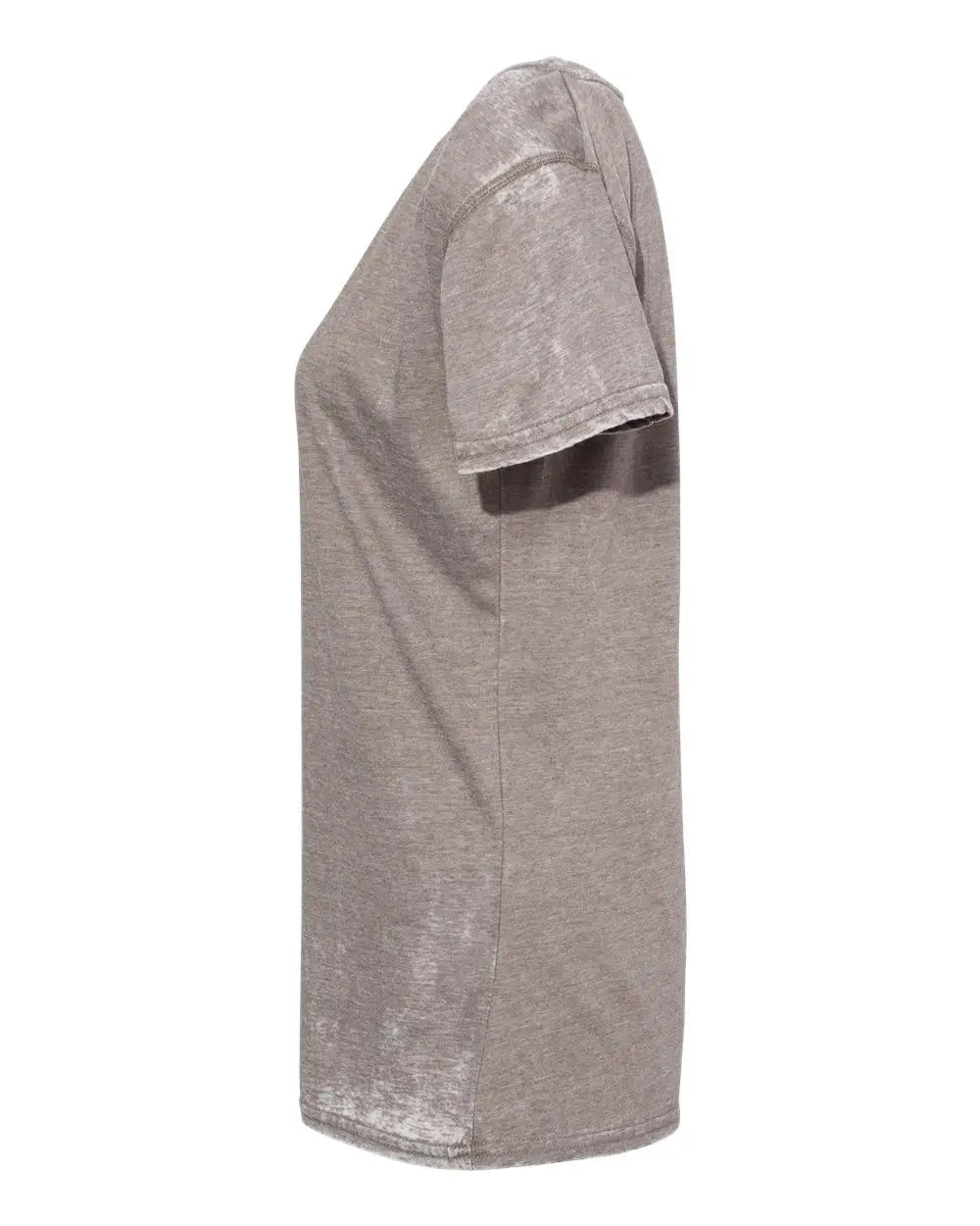 J. America 8116j Women’s Zen Jersey T-shirt - 8116 - Cement