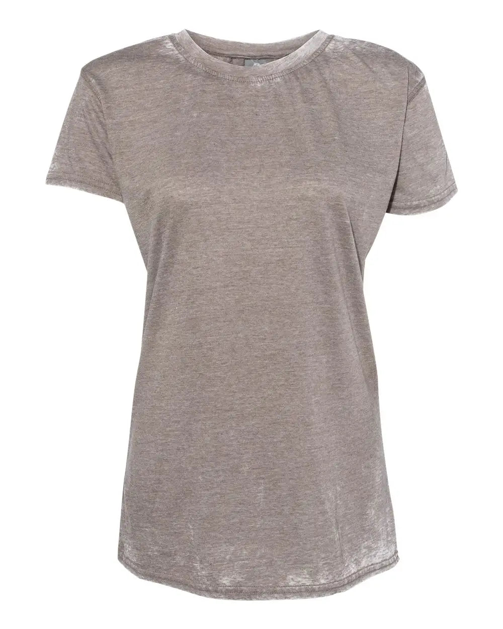 J. America 8116j Women’s Zen Jersey T-shirt - 8116 - Cement - Ladies s