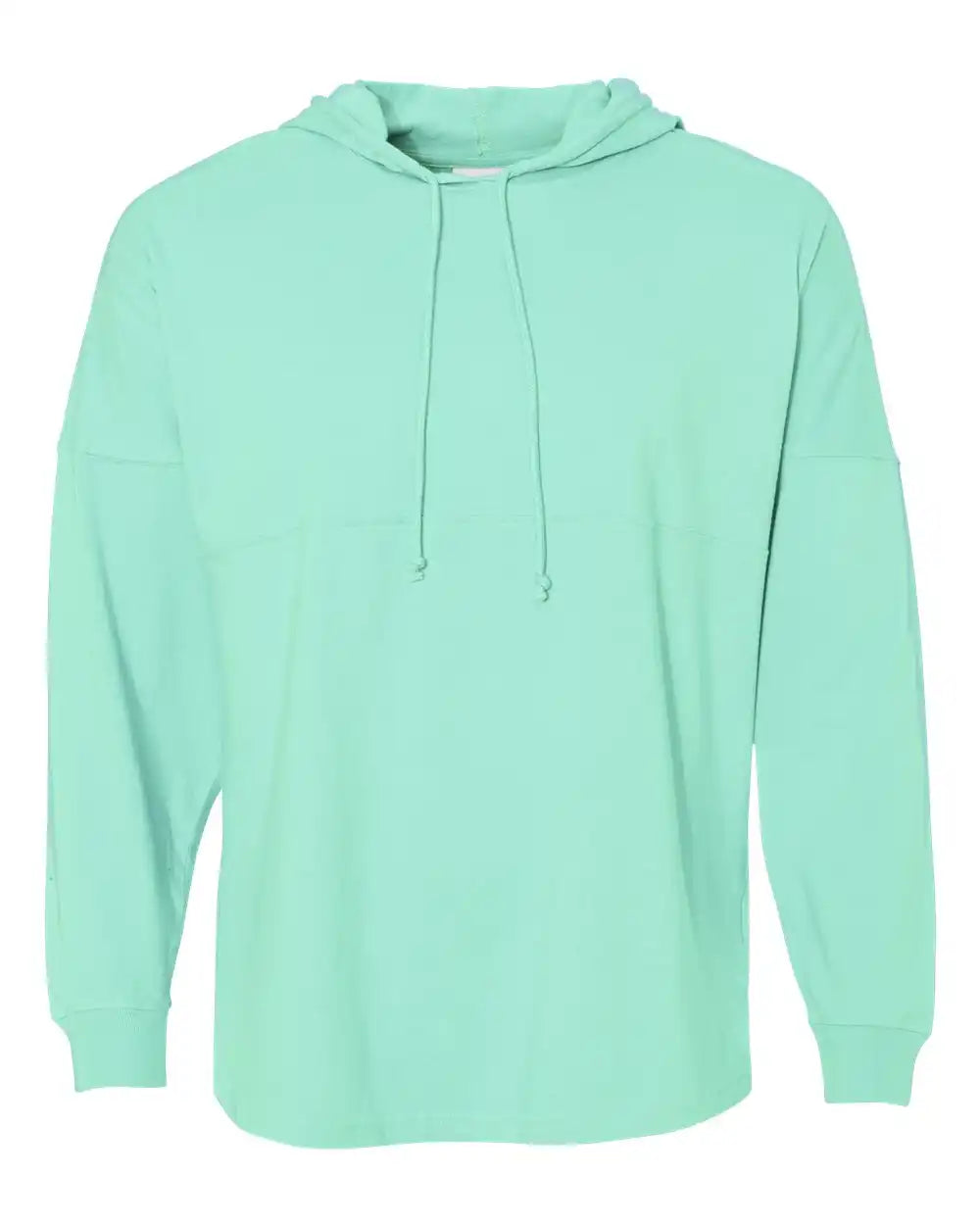 J. America 8228 Hooded Game Day Jersey T-shirt - Mint