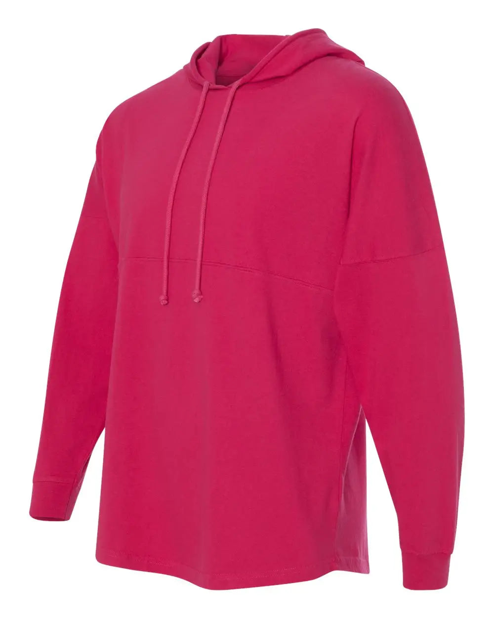 J. America 8228 Hooded Game Day Jersey T-shirt - Wildberry
