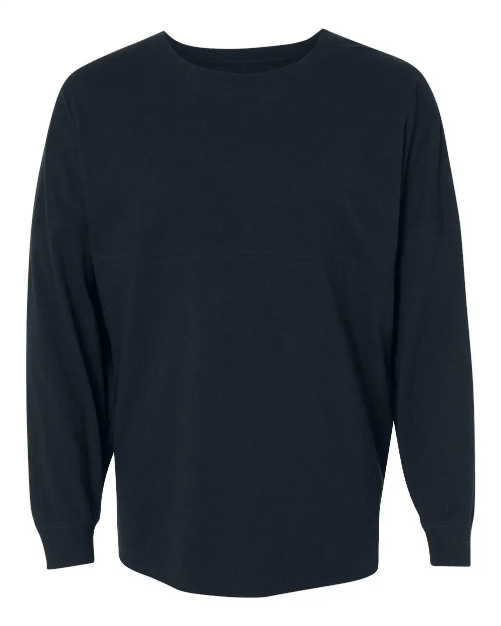 J. America 8229 Game Day Jersey Long Sleeve T-shirt - Navy - Xs