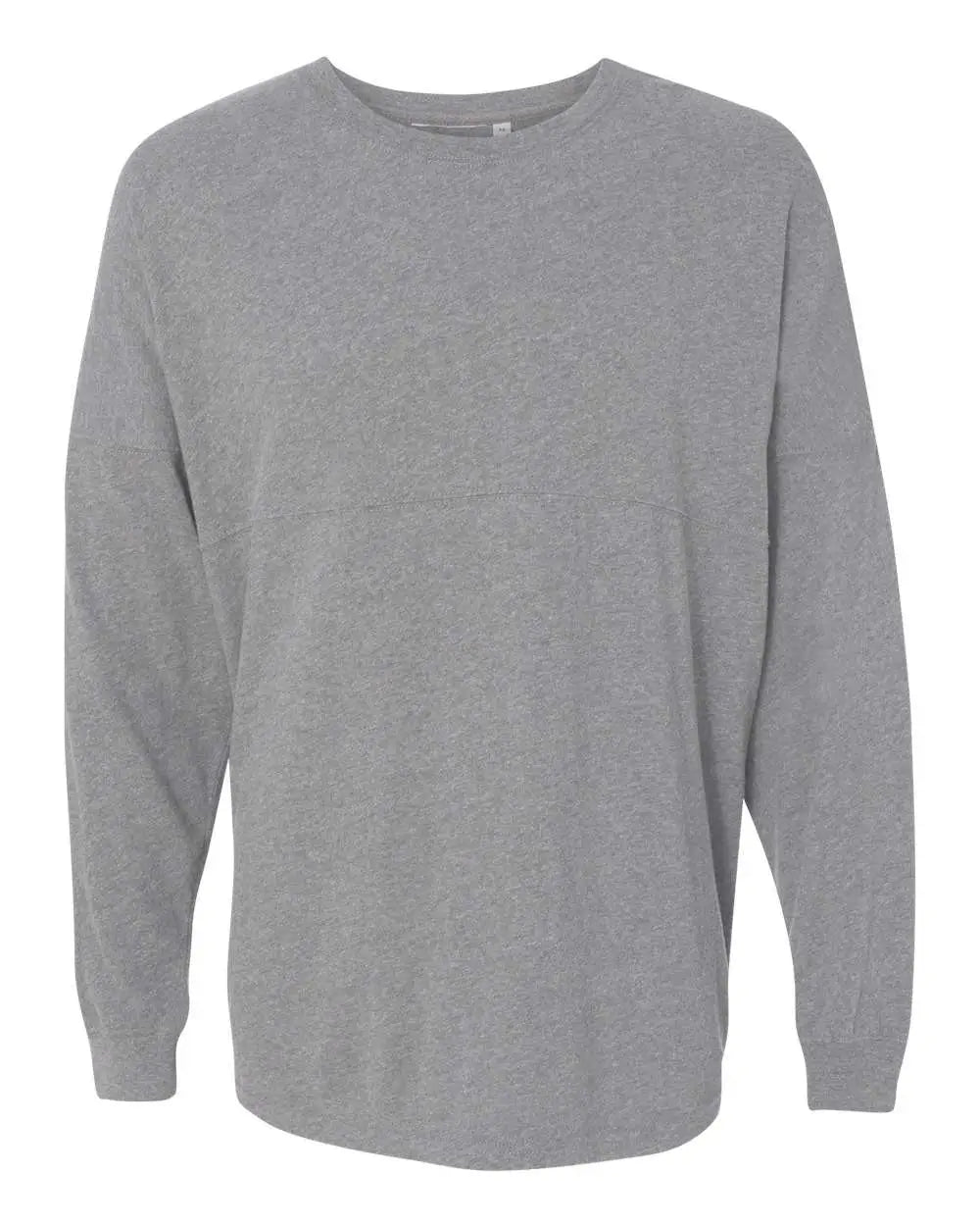 J. America 8229 Game Day Jersey Long Sleeve T-shirt - Oxford - Xs