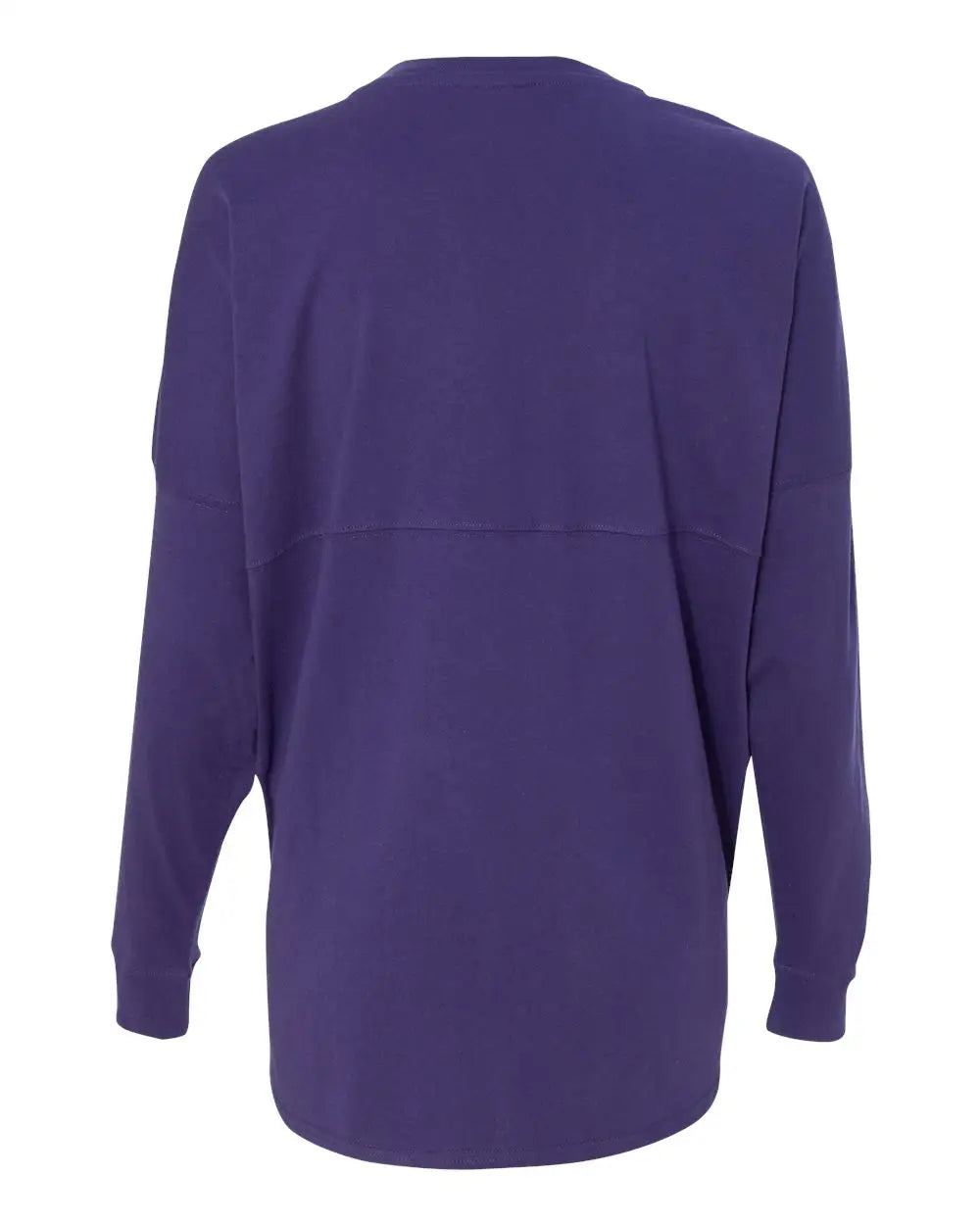 J. America 8229 Game Day Jersey Long Sleeve T-shirt - Purple - Xs