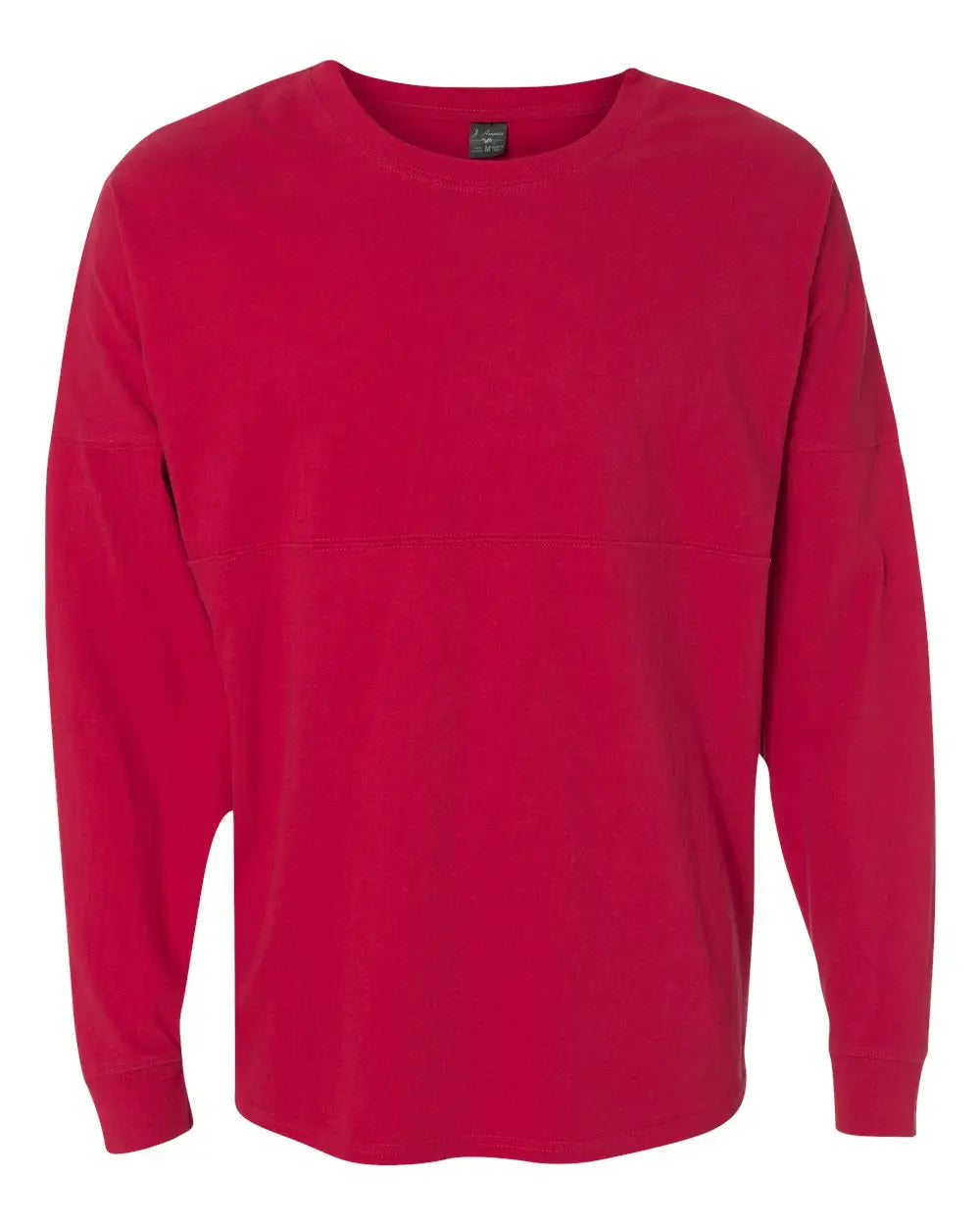 J. America 8229 Game Day Jersey Long Sleeve T-shirt - Red - Xs