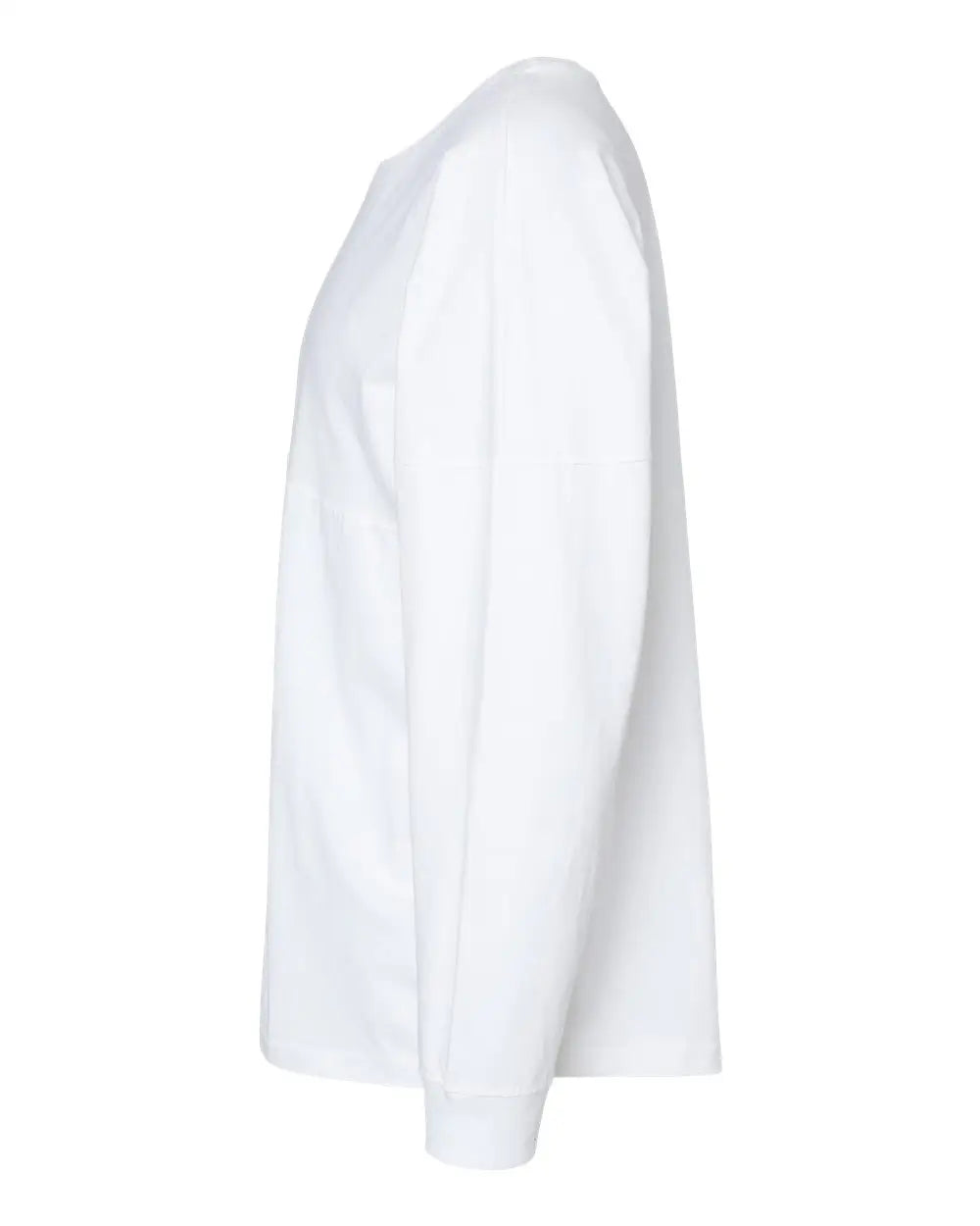 J. America 8229 Game Day Jersey Long Sleeve T-shirt - White
