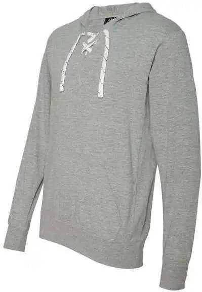 J. America 8231 Jersey Sport Lace Hooded Pullover Oxford