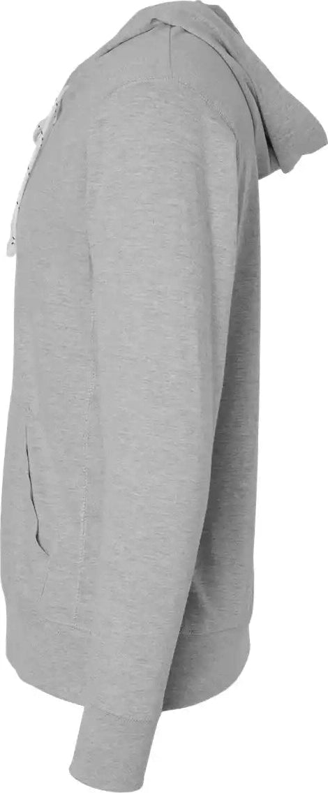 J. America 8231 Jersey Sport Lace Hooded Pullover - Oxford