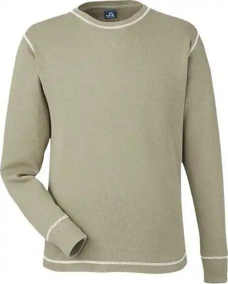 J. America 8238 Vintage Thermal Long Sleeve T-shirt - Olive