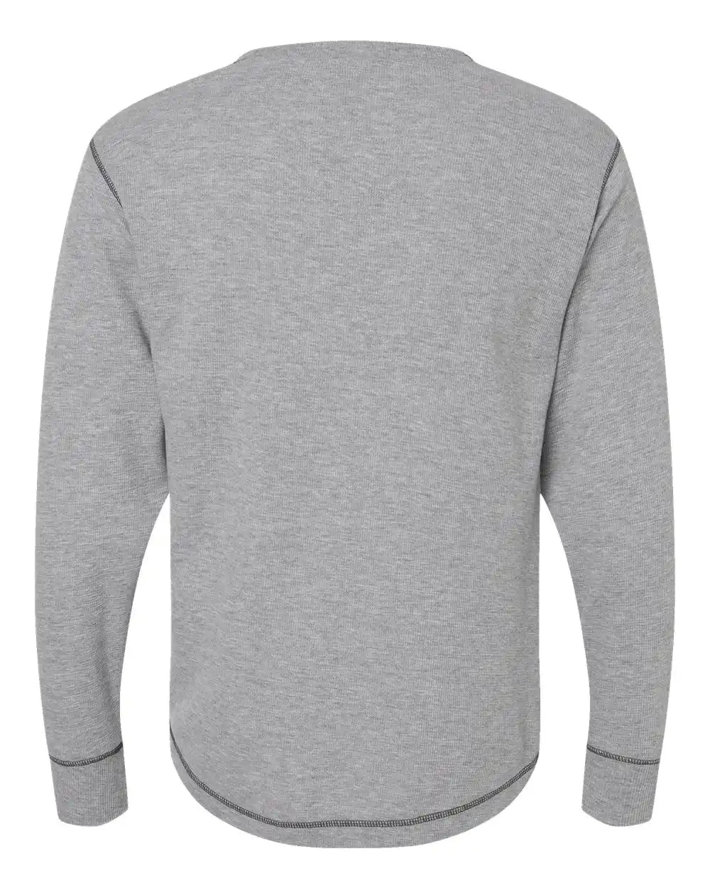 J. America 8238 Vintage Thermal Long Sleeve T-shirt - Oxford - s