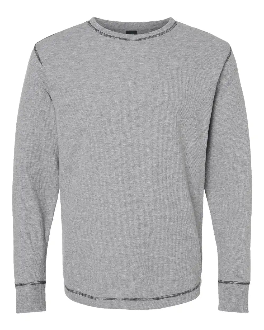 J. America 8238 Vintage Thermal Long Sleeve T-shirt - Oxford - s