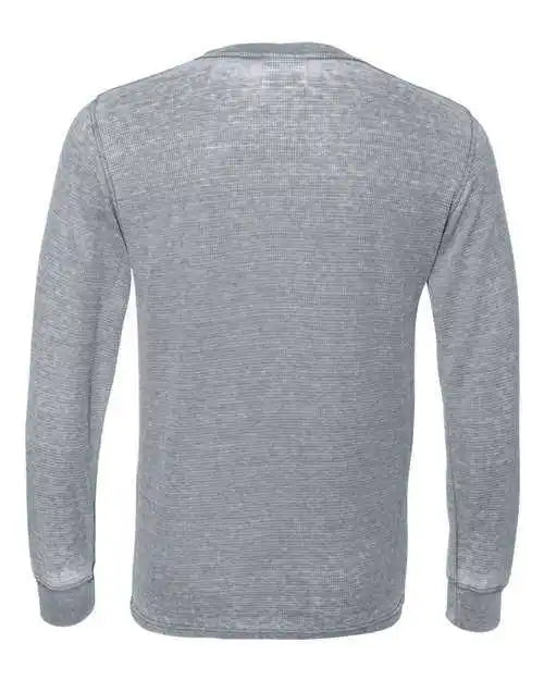 J. America 8241 Vintage Zen Thermal Long Sleeve t Shirt Cement