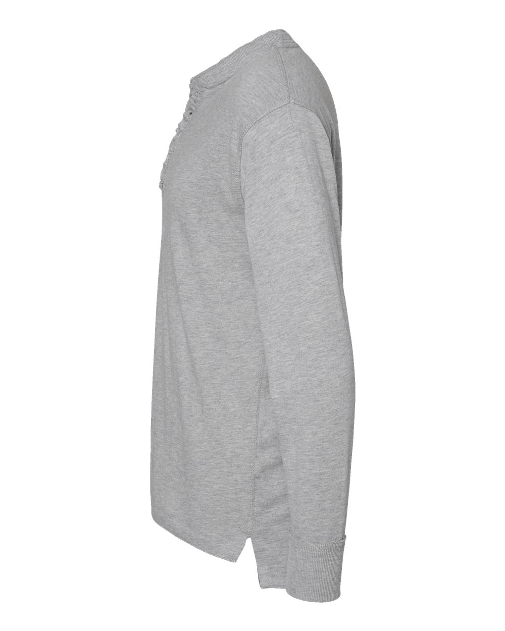 J. America 8244 Vintage Brushed Jersey Henley - Oxford