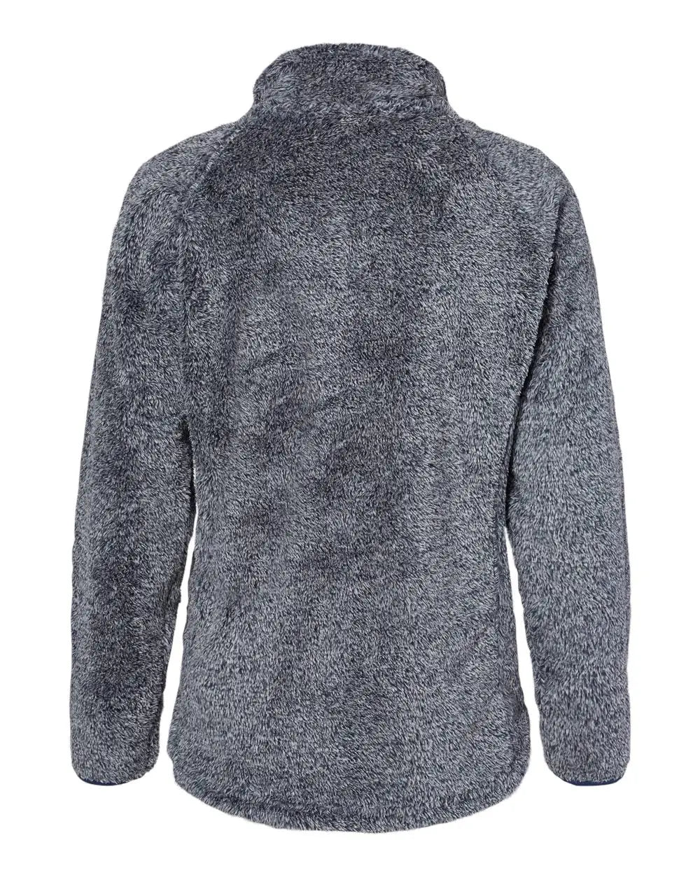 J. America 8463 Women’s Boundary Shag Frosty Sherpa Full-zip - Navy - s