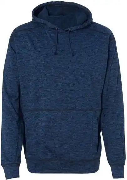 J. America 8613 Cosmic Fleece Hooded Sweatshirt Royal Fleck