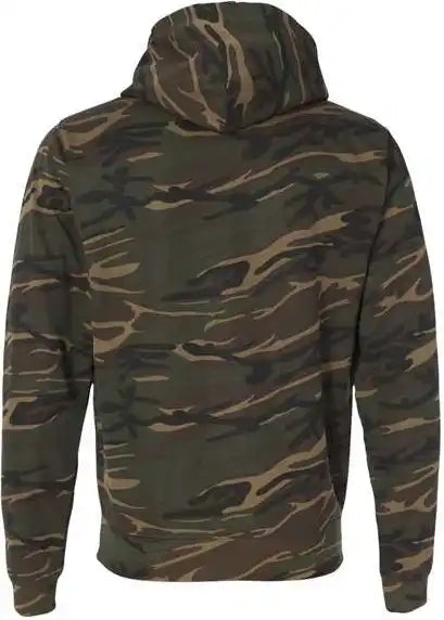 J. America 8615 Polyester Tailgate Hooded Sweatshirt Camo