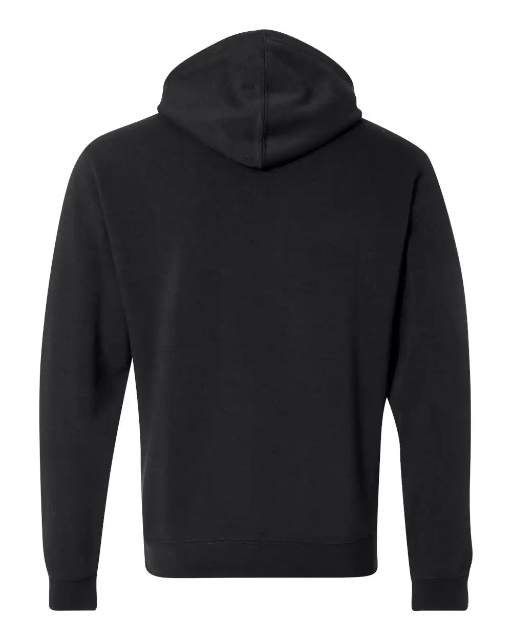 J. America 8620 Cloud Fleece Hooded Sweatshirt - Black - s