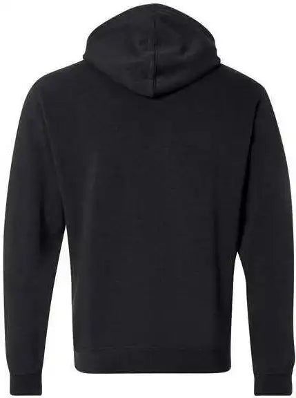 J. America 8620 Cloud Fleece Hooded Sweatshirt - Black