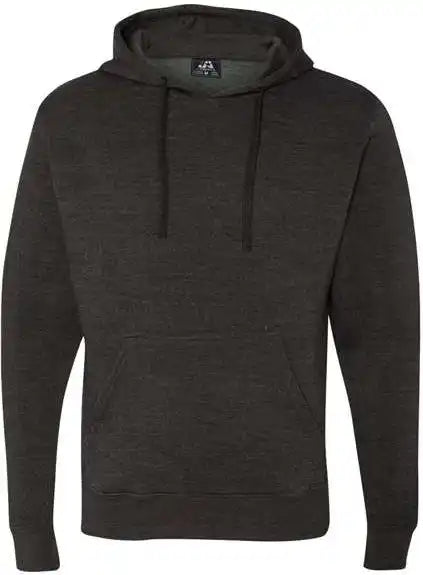 J. America 8620 Cloud Fleece Hooded Sweatshirt - Charcoal Heather
