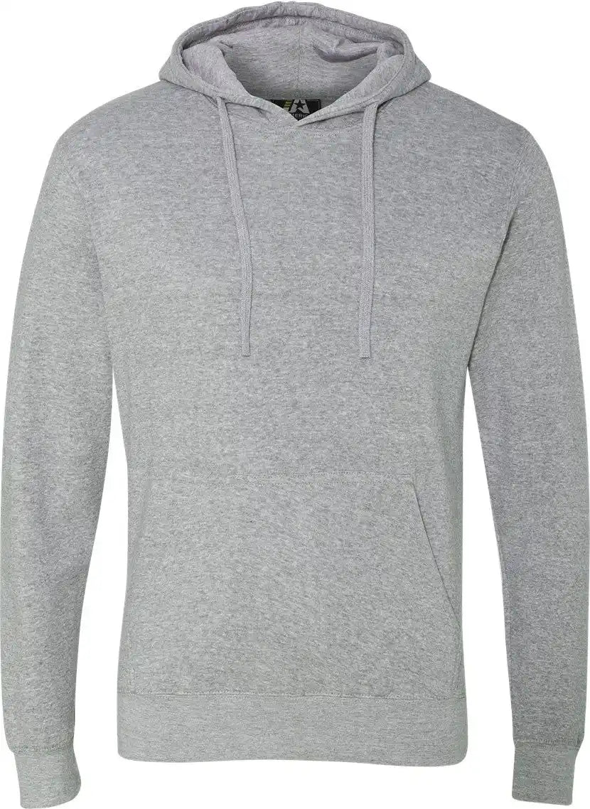 J. America 8620 Cloud Fleece Hooded Sweatshirt - Oxford - s