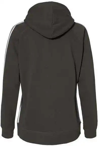J. America 8640 Rival Fleece Hooded Sweatshirt - Black