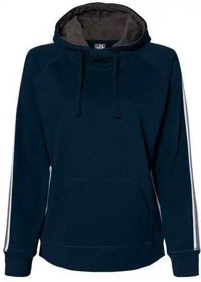 J. America 8640 Rival Fleece Hooded Sweatshirt - Navy