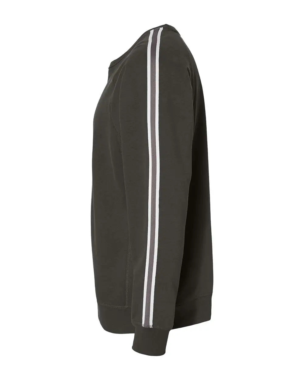 J. America 8641 Rival Fleece Crewneck Sweatshirt - Black