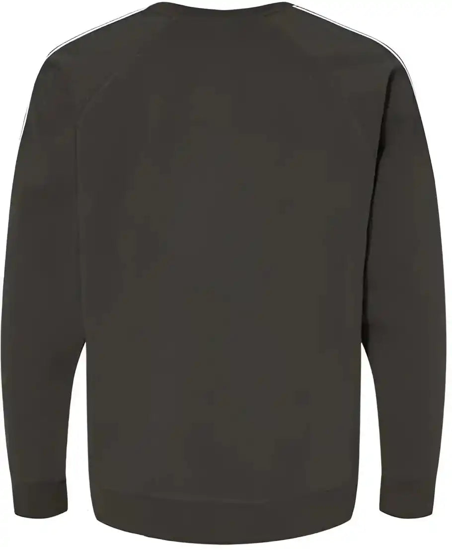 J. America 8641 Rival Fleece Crewneck Sweatshirt Black