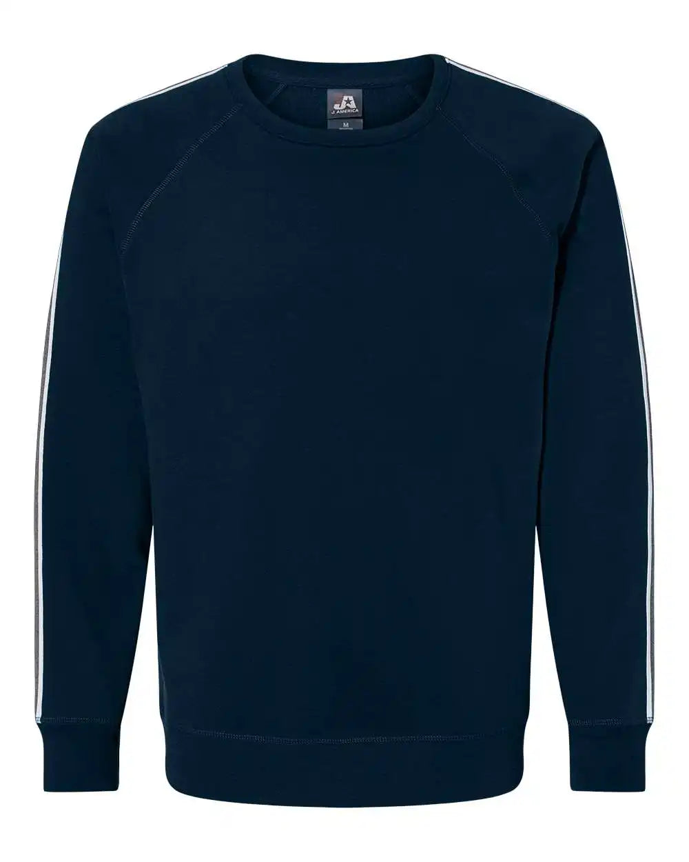 J. America 8641 Rival Fleece Crewneck Sweatshirt - Navy - Xs