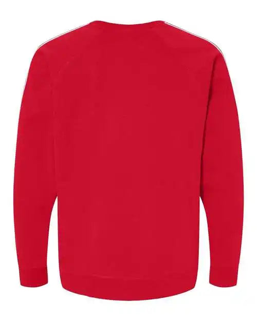 J. America 8641 Rival Fleece Crewneck Sweatshirt - Red