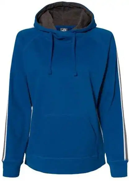 J. America 8642 Women’s Rival Fleece Hooded Sweatshirt - Royal
