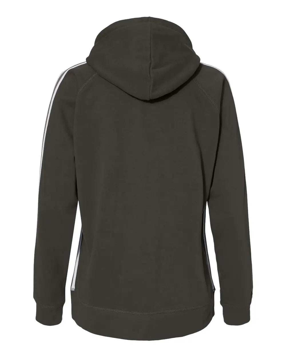 J. America 8642a Women’s Rival Fleece Hooded Sweatshirt - 8642 - Black
