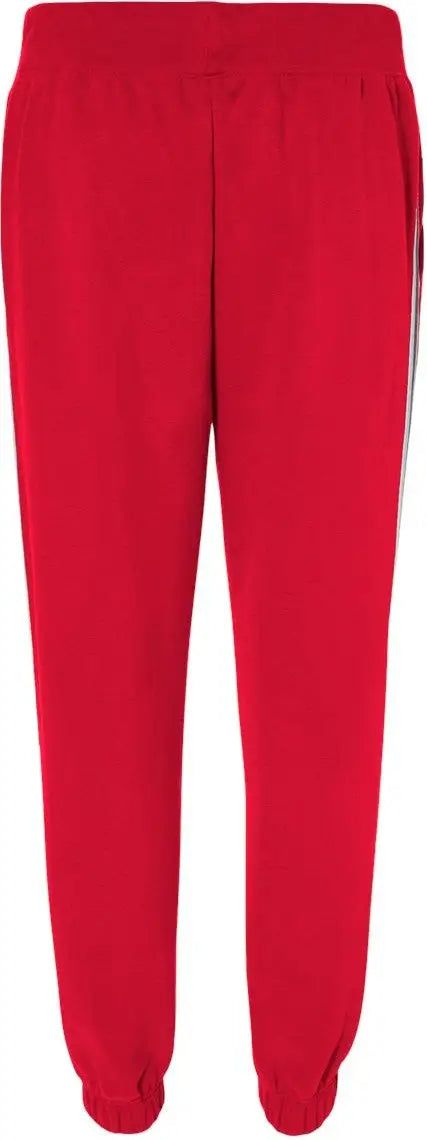 J. America 8643 Women’s Rival Fleece Joggers - Red