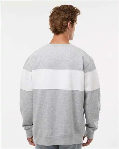 J. America 8646 Varsity Fleece Crewneck Sweatshirt Oxford