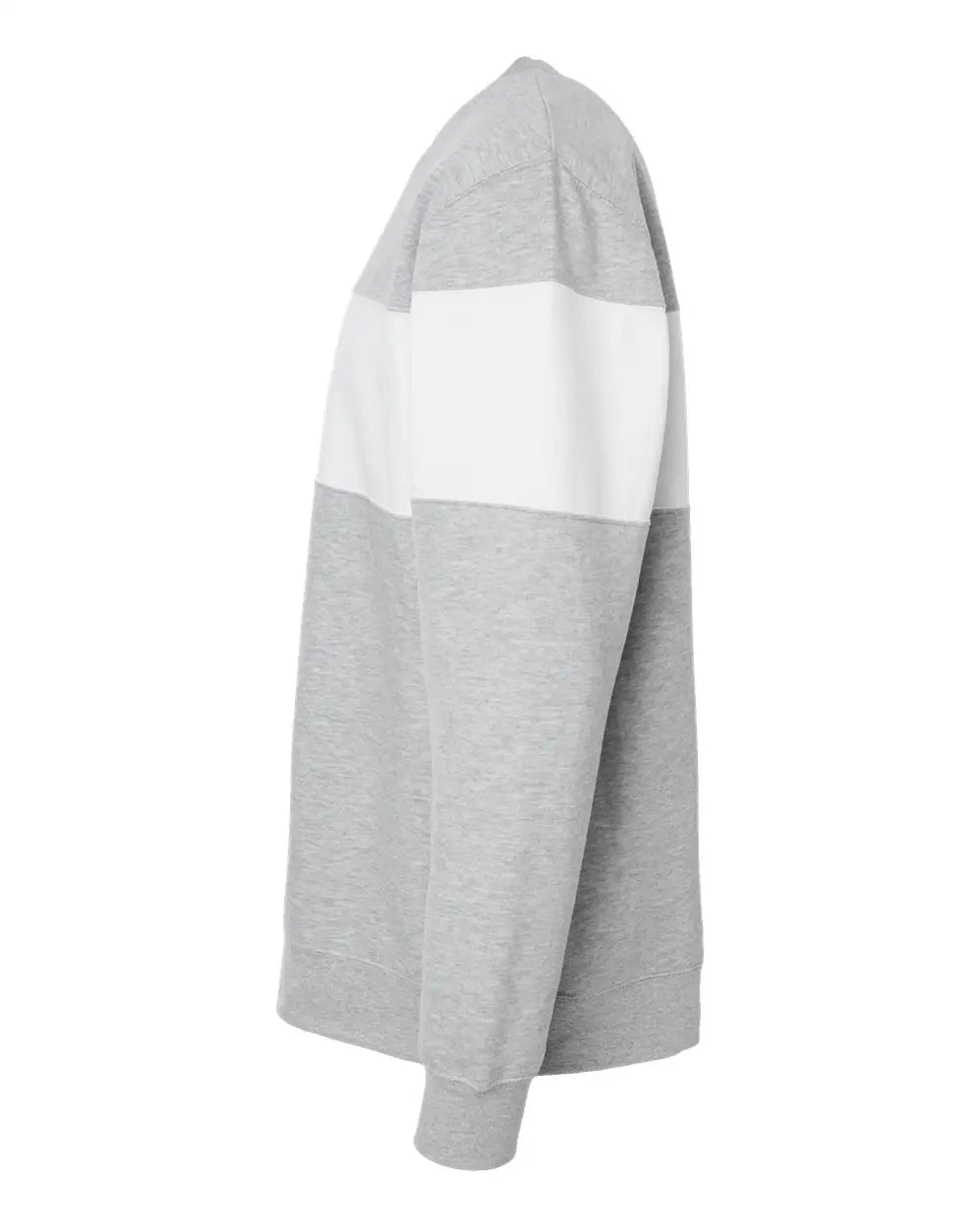J. America 8646 Varsity Fleece Crewneck Sweatshirt - Oxford