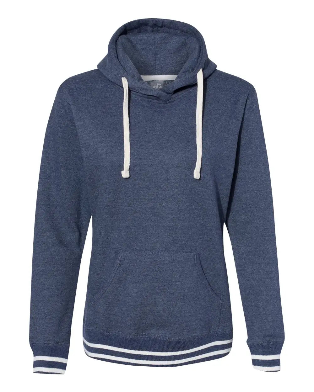 J. America 8651j Women’s Relay Hooded Sweatshirt - 8651 - Navy
