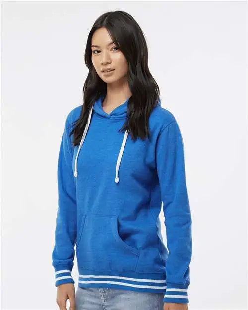 J. America 8651j Women’s Relay Hooded Sweatshirt - 8651 - Royal