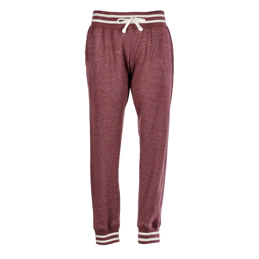 J. America 8654j Women’s Relay Joggers - 8654 - Maroon